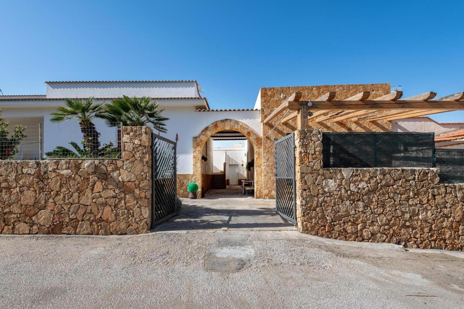 Il Golfo Di Cofano Villa Custonaci Bagian luar foto
